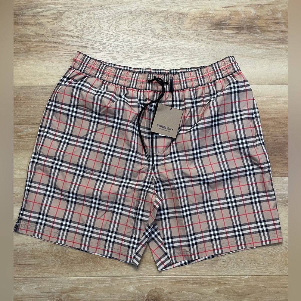 - Burberry brand new men’s shorts